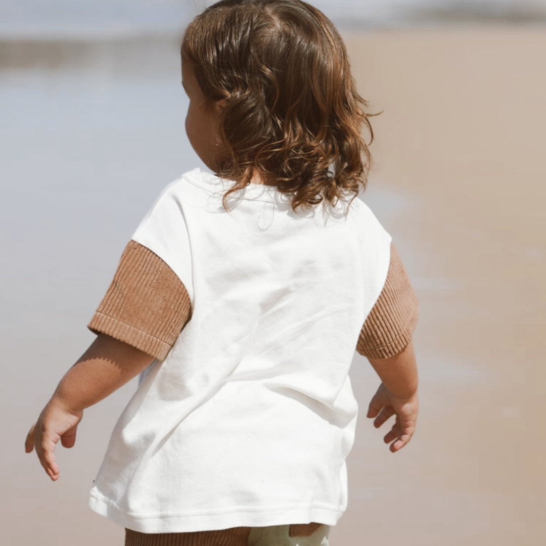 Kids Organic Cotton Corduroy T-Shirt