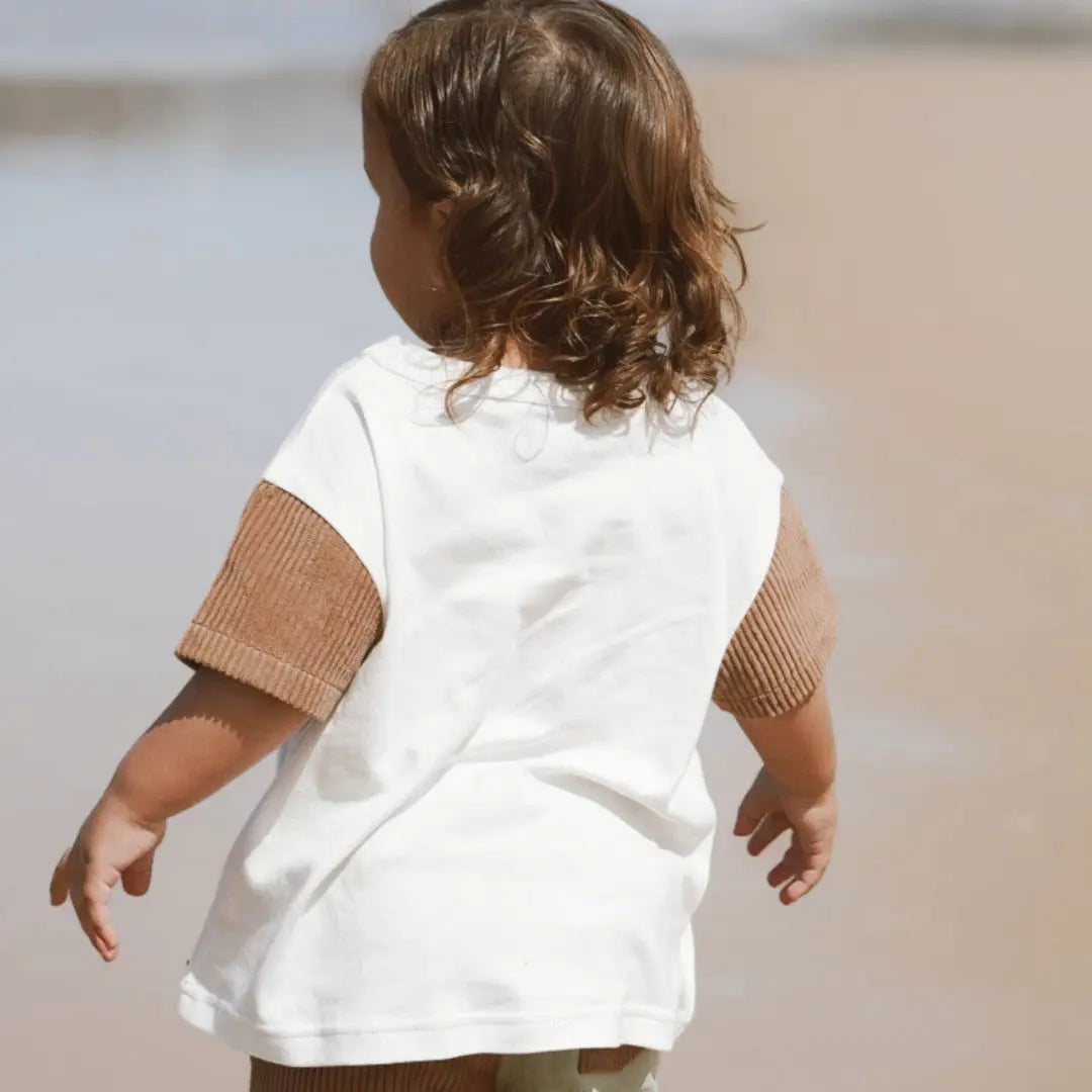 Kids Organic Cotton Corduroy T-Shirt Korduroy Kidz