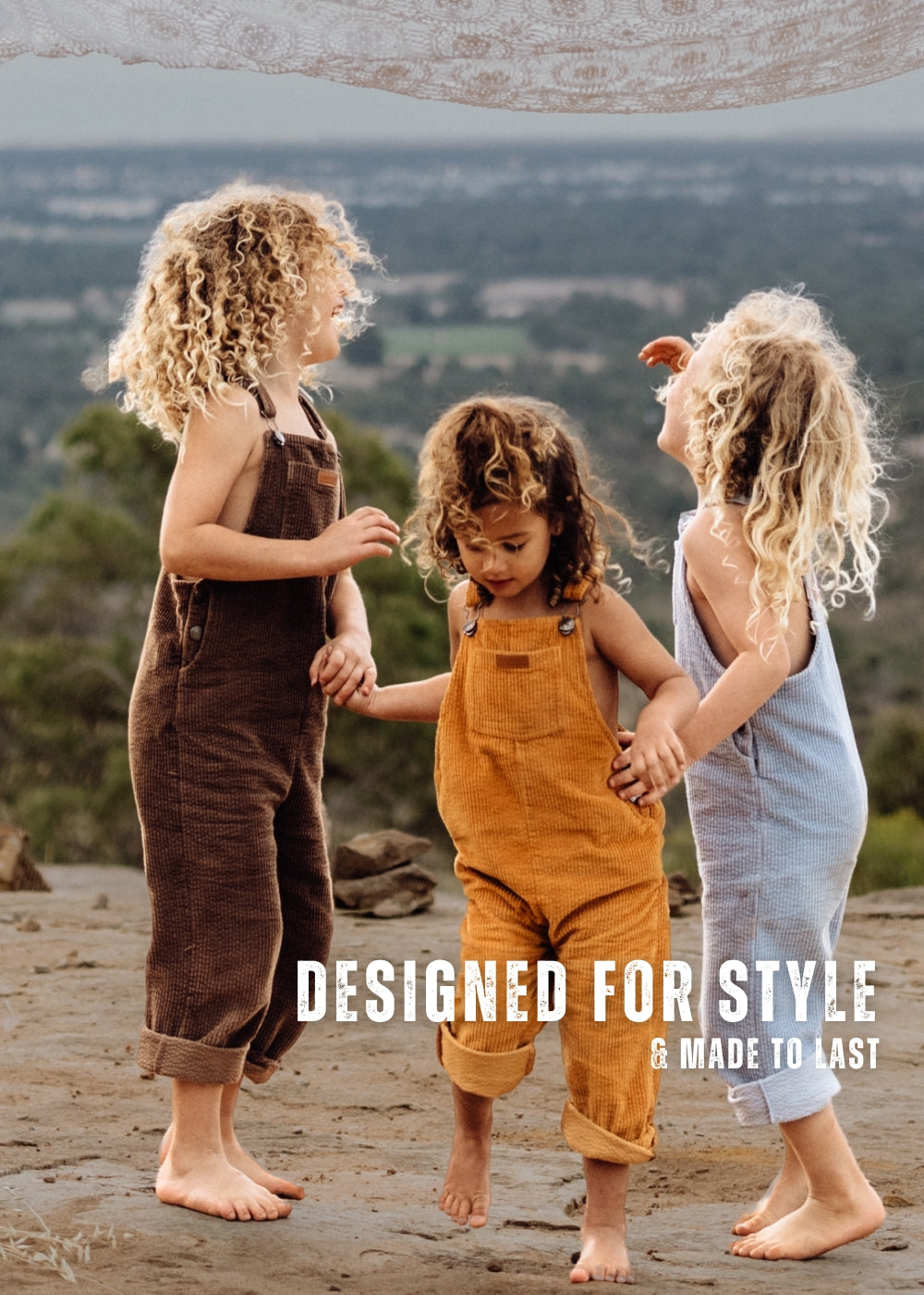 organic cotton corduroy overalls with made from GOTS Certified cotton