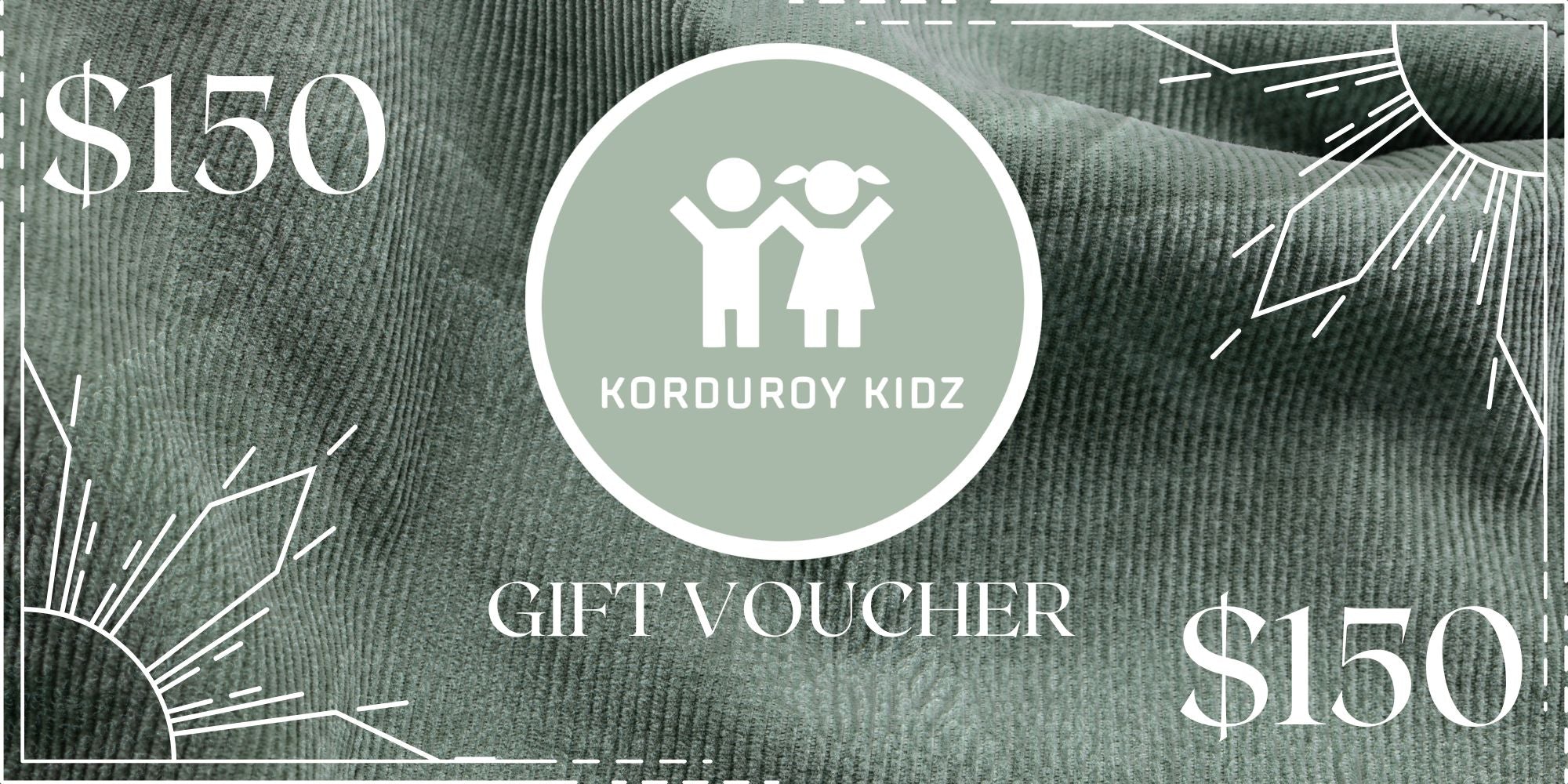 Gift Voucher Korduroy Kidz
