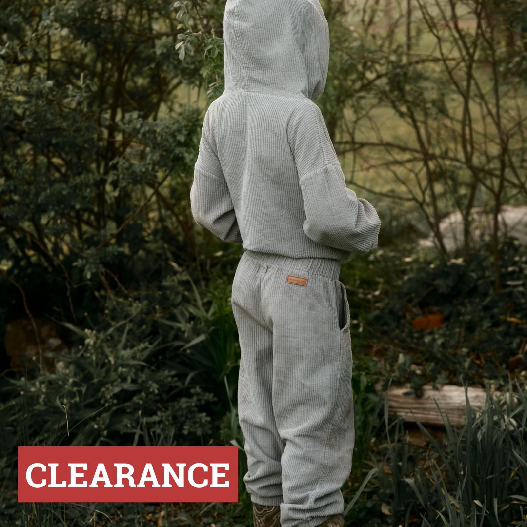 Kids Organic Cotton Corduroy Tracksuit