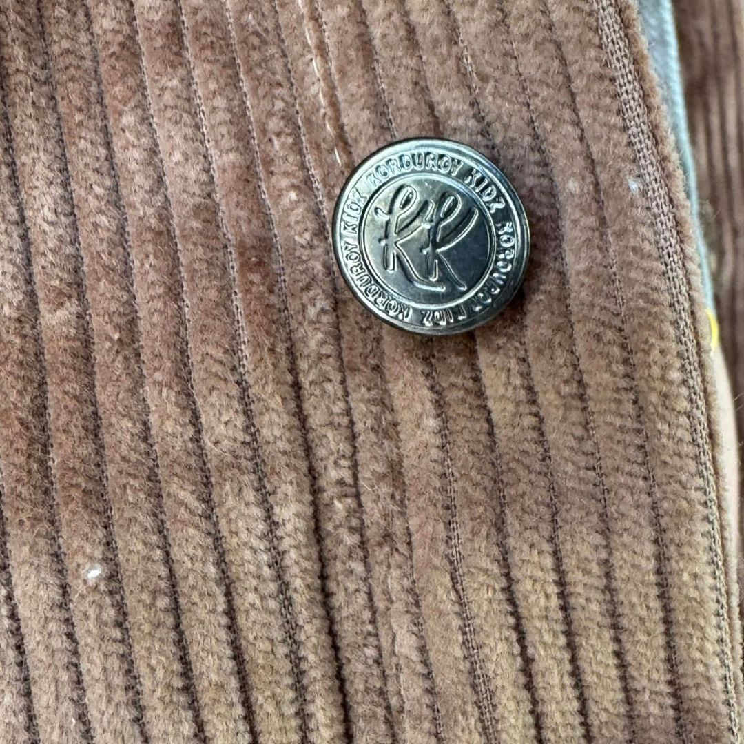 あ*ぷ様 Cale Organic cotton Corduroy 2B JAC Mens & Womens Corduroy Jacket in Tan - Made From Organic Cotton