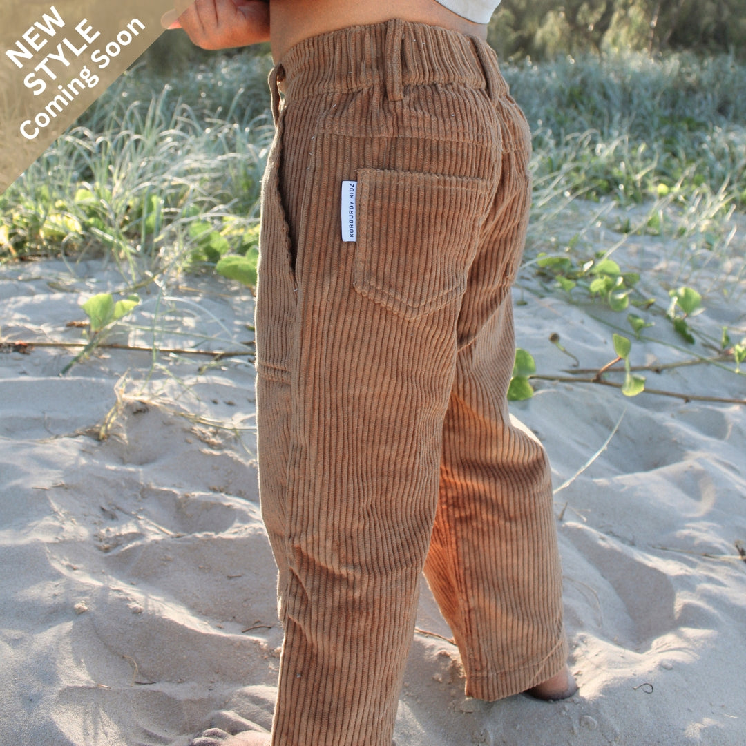 Kids Organic Cotton Corduroy Pants