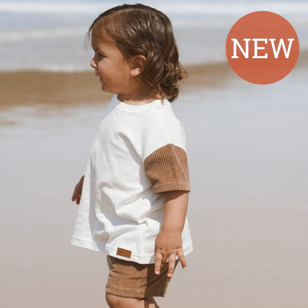 Kids Organic Cotton Corduroy T-Shirt