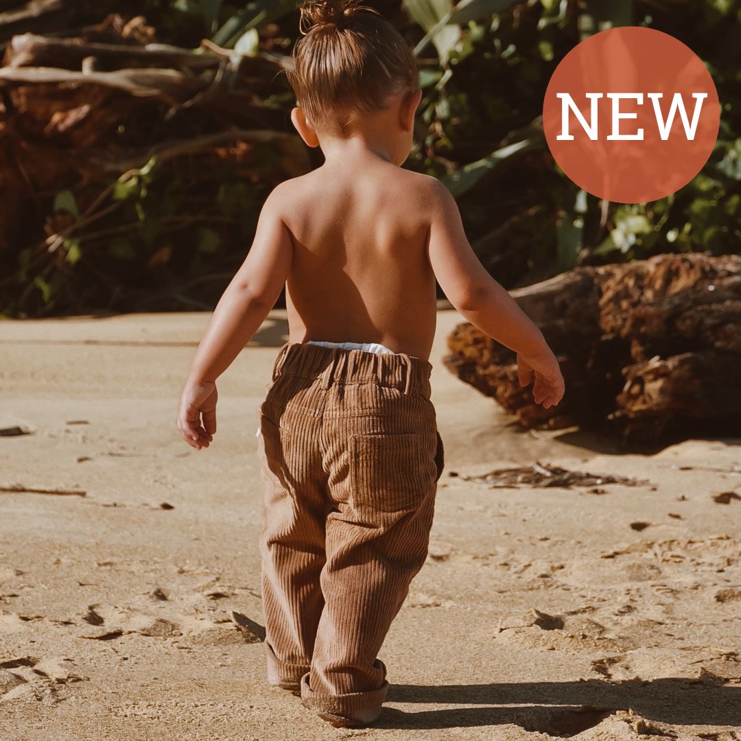 Kids Organic Cotton Corduroy Pants